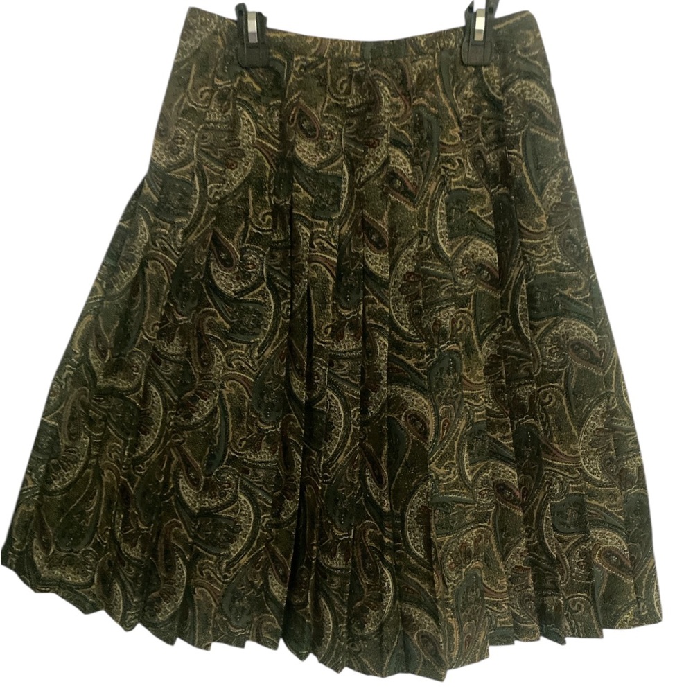 Elegant Vintage Paisley Skirt GUC 10